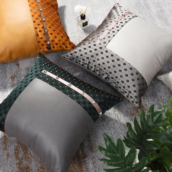 cushion/decorative pillow summer leather cushion cover nordic style simplicity decorative case sofa home decor geometric splicing pillowcase
cushion/decorative pillow summer leather cushion cover nordic style simplicity decorative case sofa home decor geometric splicing pillowcase