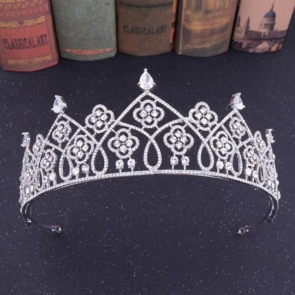 hair clips & barrettes myfeivo large wedding crown baroque zircon bride tiaras rhinestone bridal crowns headdress jewelry hq0269, Golden;silver
hair clips & barrettes myfeivo large wedding crown baroque zircon bride tiaras rhinestone bridal crowns headdress jewelry hq0269, Golden;silver
