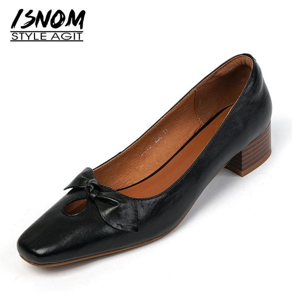 women pumps bowtie chunky heel shoes woman genuine leather thick med heels slip on female footwear 2021 spring dress, Black
women pumps bowtie chunky heel shoes woman genuine leather thick med heels slip on female footwear 2021 spring dress, Black