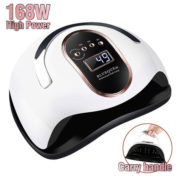 nail dryers 168w uv led lamp for curing all gel polish manicure machine quick-drying tool lampara para uñas
nail dryers 168w uv led lamp for curing all gel polish manicure machine quick-drying tool lampara para uñas