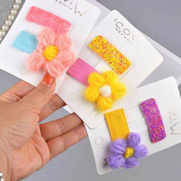 2pc/set girls children hair clips kids accessories cute girl flower hairpins cartoon spring colorful, Slivery;white
2pc/set girls children hair clips kids accessories cute girl flower hairpins cartoon spring colorful, Slivery;white