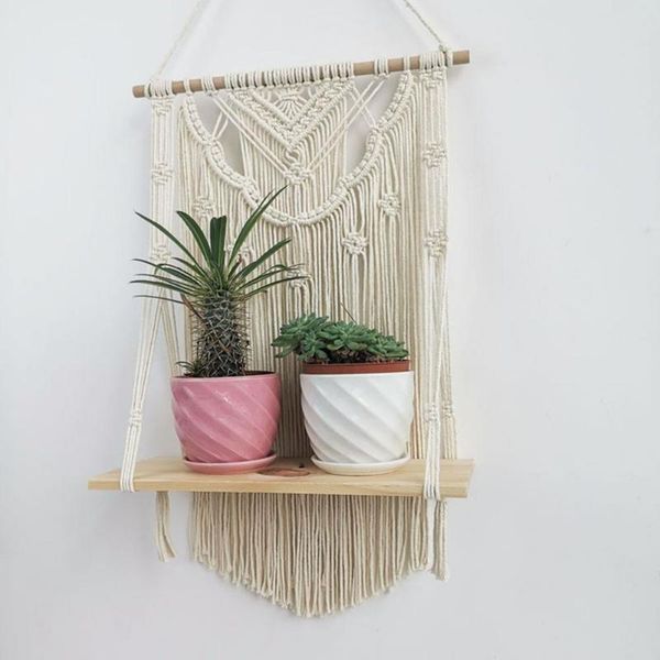 tapestries macrame tapestry tassels plant shelf bohemian hand-woven wooden wall hanging decor art home decoration
tapestries macrame tapestry tassels plant shelf bohemian hand-woven wooden wall hanging decor art home decoration