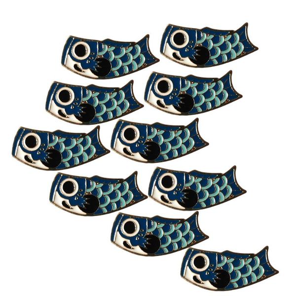 pins, brooches 10pcs/set wish pin for women vintage animal cute koi fish enamel hat coat accessories scarf buckle jewelry gifts, Gray
pins, brooches 10pcs/set wish pin for women vintage animal cute koi fish enamel hat coat accessories scarf buckle jewelry gifts, Gray