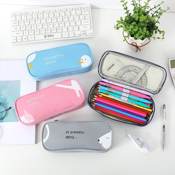 pencil bags cute cartoon bag high capacity zipper canvas students case wallet storage boy girls stationery school supplies
pencil bags cute cartoon bag high capacity zipper canvas students case wallet storage boy girls stationery school supplies