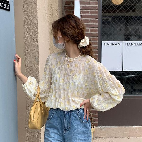 women's t-shirt french gentle wind clothes summer design sense niche chic shirt 2021 spring and autumn long sleeve, White
women's t-shirt french gentle wind clothes summer design sense niche chic shirt 2021 spring and autumn long sleeve, White