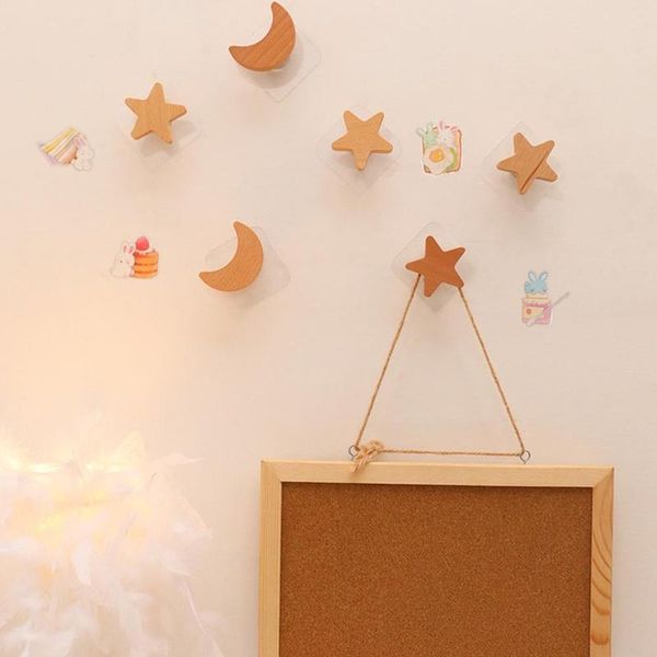 nordic style star moon shape hooks wall decoration wooden hanger for towels coat bags storage haning hook & rails
nordic style star moon shape hooks wall decoration wooden hanger for towels coat bags storage haning hook & rails