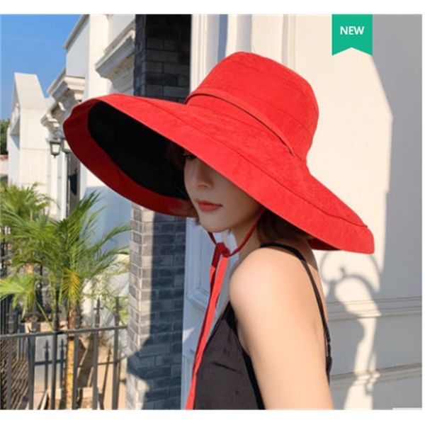 sunhat summer foldable emmer hat for women lady anti-uv-proof fish hat with large double edges sun cap female beach hat, Blue;gray
sunhat summer foldable emmer hat for women lady anti-uv-proof fish hat with large double edges sun cap female beach hat, Blue;gray