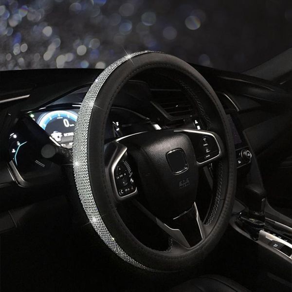 fashion colorful diamond crystal car steering wheel cover pu leather anti-skid breathable accessories covers
fashion colorful diamond crystal car steering wheel cover pu leather anti-skid breathable accessories covers