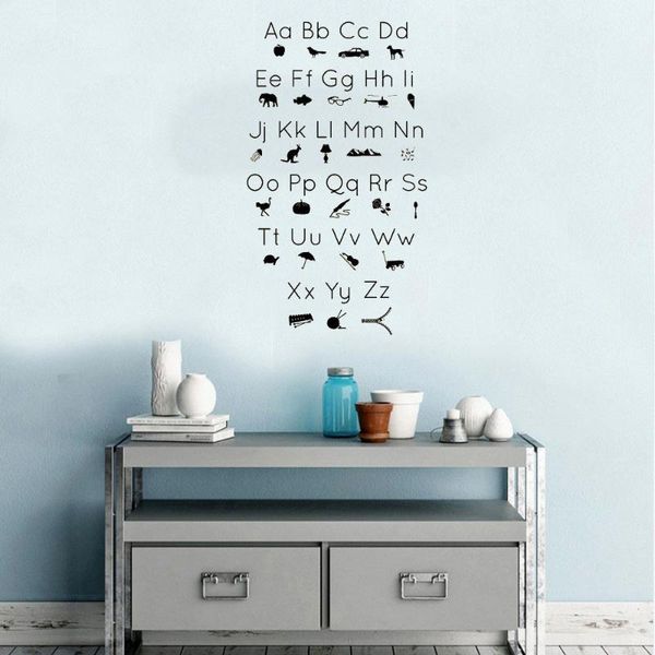 wall stickers alphabet sticker picture silhouettes decal letters poster for kids room decor dw7775
wall stickers alphabet sticker picture silhouettes decal letters poster for kids room decor dw7775