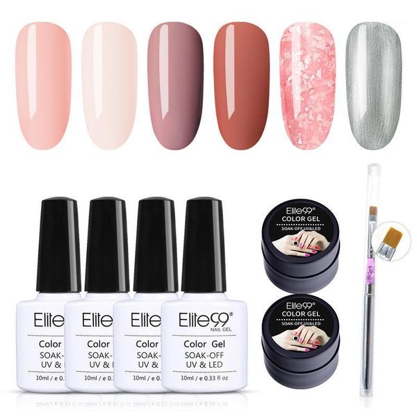elite99 6pcs/kit gel nail polish set with brush pen soak off uv led arts varnish primer art manicure set1
elite99 6pcs/kit gel nail polish set with brush pen soak off uv led arts varnish primer art manicure set1