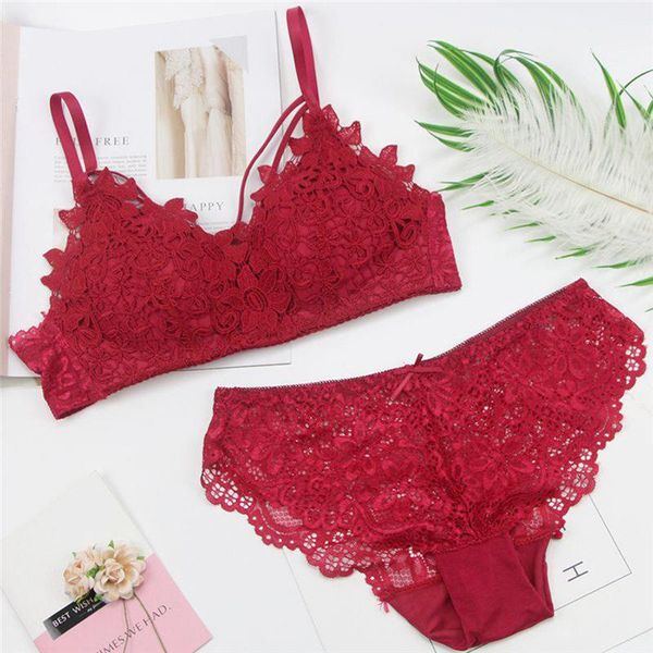 bras sets summer womens wire lace and underwear set lingerie women's seamless push up bra brassiere soutient gorge 2hj, Red;black
bras sets summer womens wire lace and underwear set lingerie women's seamless push up bra brassiere soutient gorge 2hj, Red;black