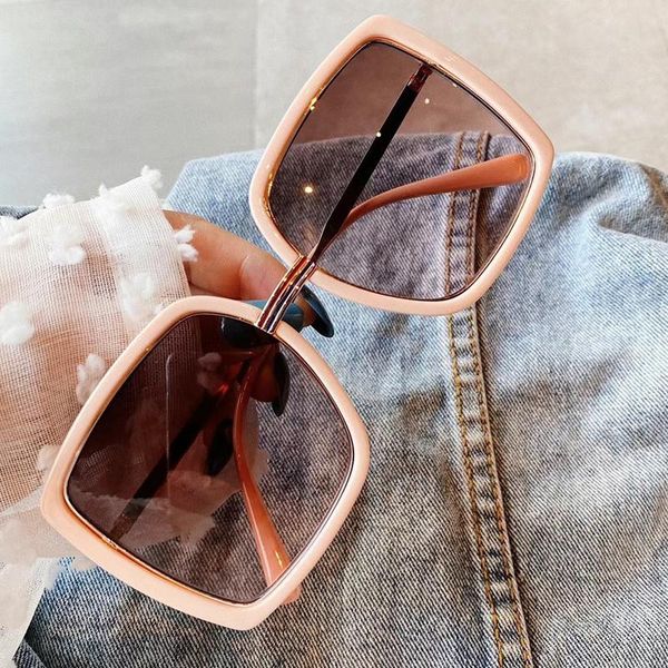 sunglasses 2021 fashion big square frame women brand designer vintage colorful sun glasses female show shades men oculos, White;black
sunglasses 2021 fashion big square frame women brand designer vintage colorful sun glasses female show shades men oculos, White;black