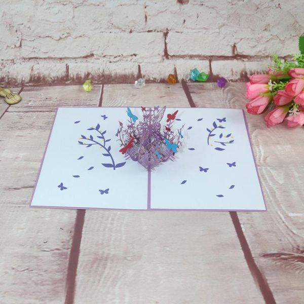 greeting cards 3d handmade purple pink flying butterfly in grass paper card postcard birthday party valentine's day teachers' gift
greeting cards 3d handmade purple pink flying butterfly in grass paper card postcard birthday party valentine's day teachers' gift