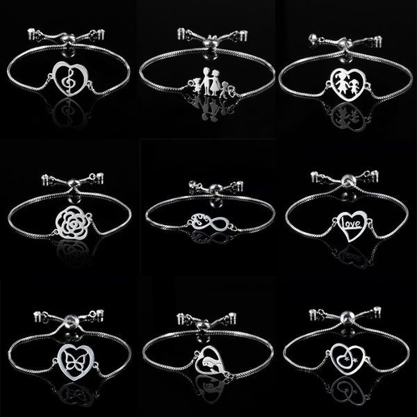 charm bracelets luxury women silver color plated bracelet heart love notes family pendant crystal charming & bangles jewelry gift, Golden;silver
charm bracelets luxury women silver color plated bracelet heart love notes family pendant crystal charming & bangles jewelry gift, Golden;silver