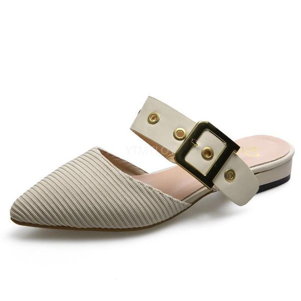 summer women casual sandals metal decoration fashion shoes ladies slippers pointed toe elegant zapatillas mujer casa, Black
summer women casual sandals metal decoration fashion shoes ladies slippers pointed toe elegant zapatillas mujer casa, Black