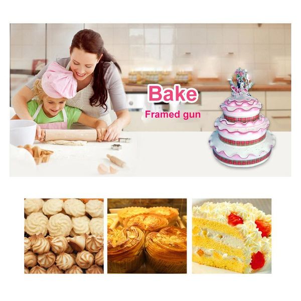 home diy cake biscuit baking tool pastry decorating gun multi-shape set mouth tube & tools
home diy cake biscuit baking tool pastry decorating gun multi-shape set mouth tube & tools