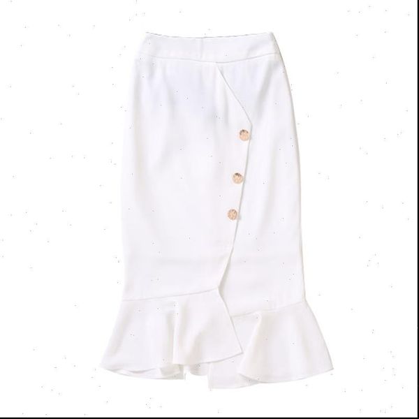 white black women skirts mermaid trumped ruffle knee length skirt high street empire button summer solid s0238 drop
white black women skirts mermaid trumped ruffle knee length skirt high street empire button summer solid s0238 drop