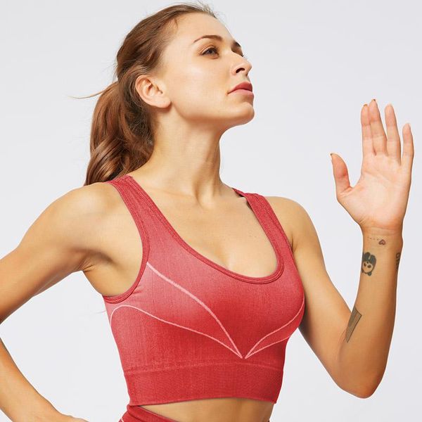 gym clothing women running sports bras tank push up workout seamless fitness training stretch yoga bra sportswear, White;black
gym clothing women running sports bras tank push up workout seamless fitness training stretch yoga bra sportswear, White;black