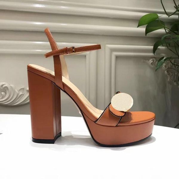 21 designers high heel sandals waterproof table leather fashion metal buckle, necessary for parties and banquetssize 35-41, Black 
21 designers high heel sandals waterproof table leather fashion metal buckle, necessary for parties and banquetssize 35-41, Black