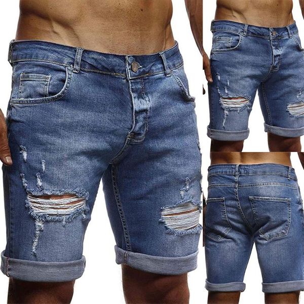 men's shorts male straight slim short jeans hole casual pants ripped blue skinny denim vintage trousers pocket 2021 fashion, White;black
men's shorts male straight slim short jeans hole casual pants ripped blue skinny denim vintage trousers pocket 2021 fashion, White;black
