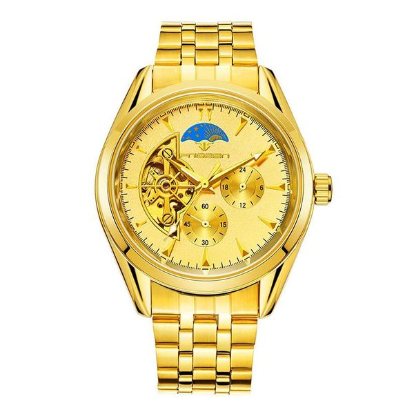watch men fashion luxury transparent dial men's automatic mechanical watchrelogio masculino sports reloj hombre wristwatches, Slivery;brown
watch men fashion luxury transparent dial men's automatic mechanical watchrelogio masculino sports reloj hombre wristwatches, Slivery;brown