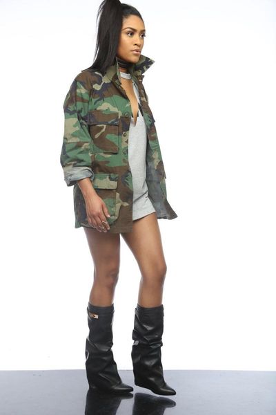 women's jackets wenqing womens casual loose button up turn down neck green camouflage print mid long army cargo workout military coats, Black;brown
women's jackets wenqing womens casual loose button up turn down neck green camouflage print mid long army cargo workout military coats, Black;brown