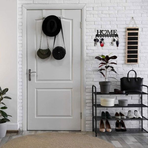 hooks & rails wall mounted iron key holder 4 organizer for car keys coat hat hanging rack sweet home decorative
hooks & rails wall mounted iron key holder 4 organizer for car keys coat hat hanging rack sweet home decorative