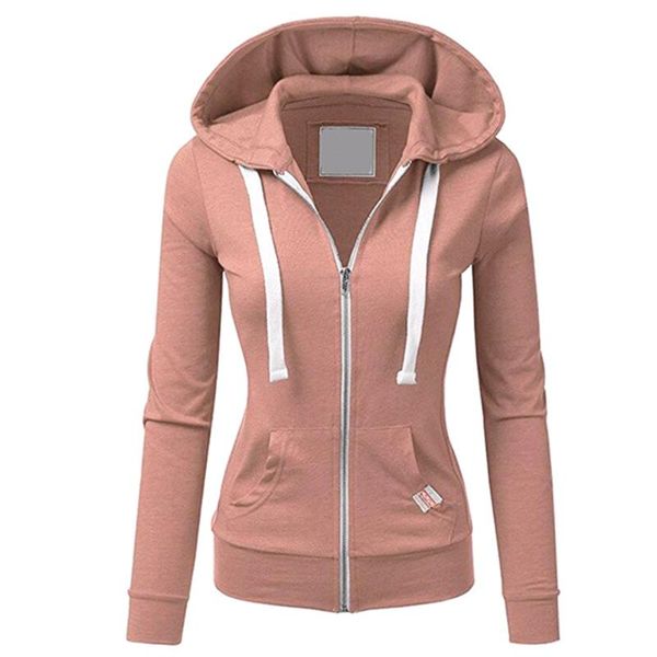 women's hoodies & sweatshirts women autumn zipper long sleeve solid casual coat jacket ladies sweatshirt hoodie sports, Black
women's hoodies & sweatshirts women autumn zipper long sleeve solid casual coat jacket ladies sweatshirt hoodie sports, Black