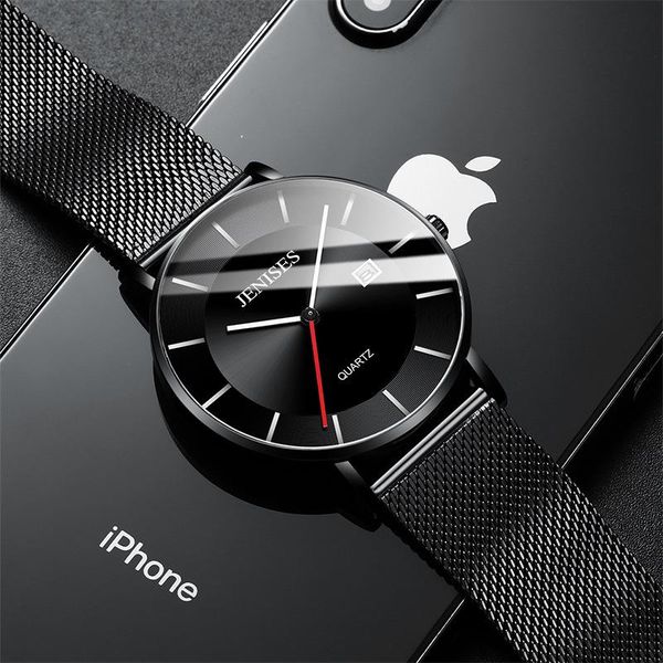 wristwatches quartz wrist watch for men fashion trend ultra slim steel mesh all match wristwatch high junuor students clock simple man, Slivery;brown
wristwatches quartz wrist watch for men fashion trend ultra slim steel mesh all match wristwatch high junuor students clock simple man, Slivery;brown