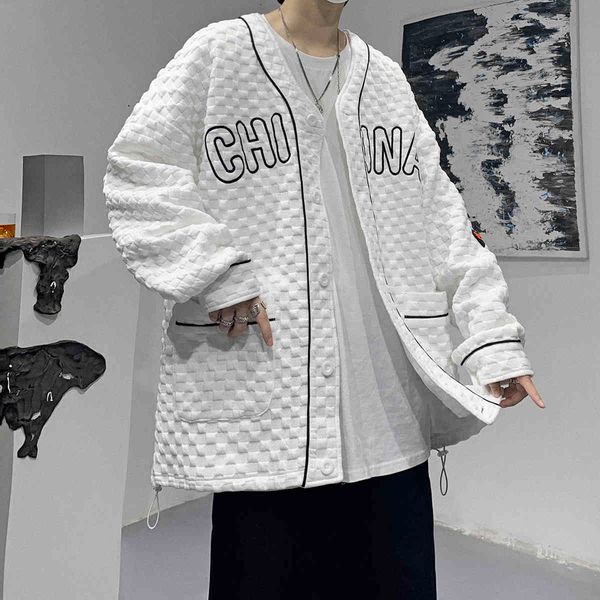 men's jackets jaqueta bomber masculina de waffle, casaco casual com bordado, moda outono e inverno bgzw, Black;brown
men's jackets jaqueta bomber masculina de waffle, casaco casual com bordado, moda outono e inverno bgzw, Black;brown