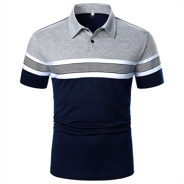 shirts button stitching striped mens polo spring summer casual lapel loose short sleeves clothing hombre, White;black
shirts button stitching striped mens polo spring summer casual lapel loose short sleeves clothing hombre, White;black