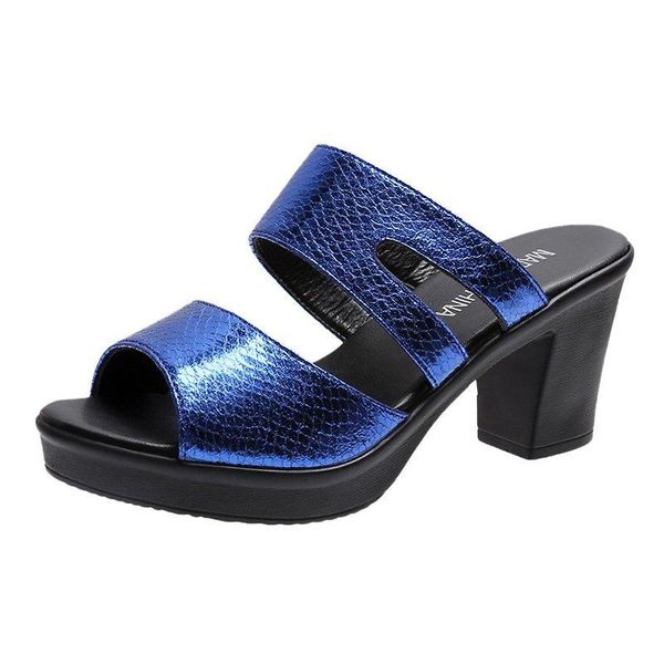 slippers fashion woman high heels platfom mules talons feminino summer office lady sandals mature elegant party pu leather shoes, Black
slippers fashion woman high heels platfom mules talons feminino summer office lady sandals mature elegant party pu leather shoes, Black