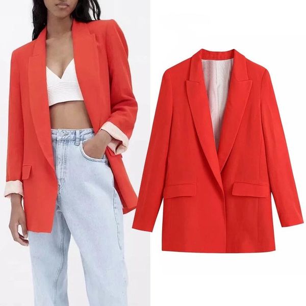 women's suits & blazers women 2021 summer red linen printed cuffs office suit coat vintage long sleeve jacket casual female, White;black
women's suits & blazers women 2021 summer red linen printed cuffs office suit coat vintage long sleeve jacket casual female, White;black