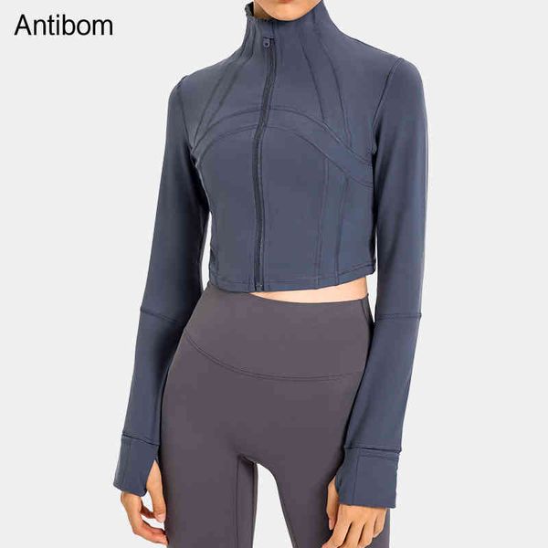 antibom women's jacket zipper yoga coat fitness gym sport crop thumb hole long sleeve running training sweatwear quick dry
antibom women's jacket zipper yoga coat fitness gym sport crop thumb hole long sleeve running training sweatwear quick dry