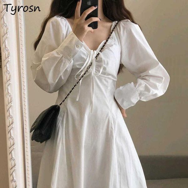 casual dresses long sleeve dress women midi vestidos white elegant all-match spring v-neck shirring design high waist chic temperament, Black;gray
casual dresses long sleeve dress women midi vestidos white elegant all-match spring v-neck shirring design high waist chic temperament, Black;gray