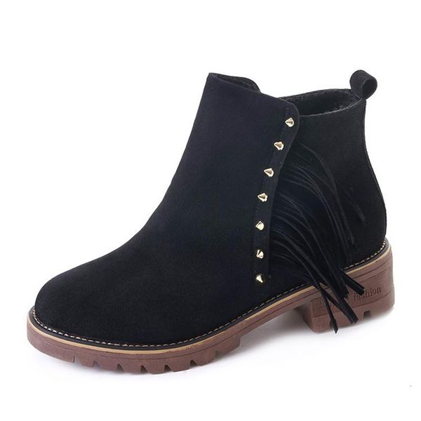 boots 2021 bohemian gypsy boho ethnic national women tassel fringe faux suede leather ankle woman flat shoes booties no.181, Black
boots 2021 bohemian gypsy boho ethnic national women tassel fringe faux suede leather ankle woman flat shoes booties no.181, Black