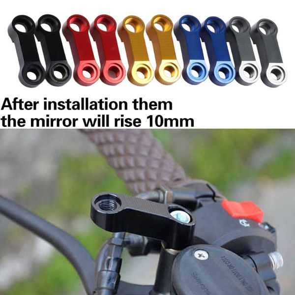 motorcycle mirrors rearview mirror extension mount bracket holder universal 8/10mm motorbike rear view
motorcycle mirrors rearview mirror extension mount bracket holder universal 8/10mm motorbike rear view