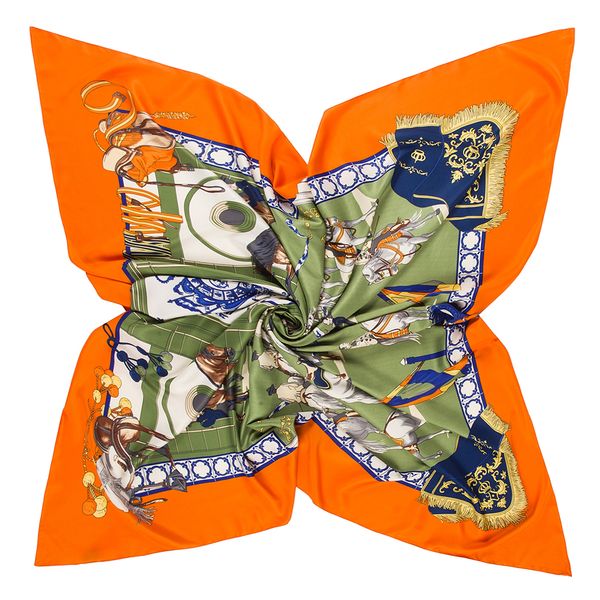 130cm twill silk scarf horse printing big square scarf women bandana shawl luxury brand foulard scarves wraps for ladies echarpeg, Blue;gray
130cm twill silk scarf horse printing big square scarf women bandana shawl luxury brand foulard scarves wraps for ladies echarpeg, Blue;gray