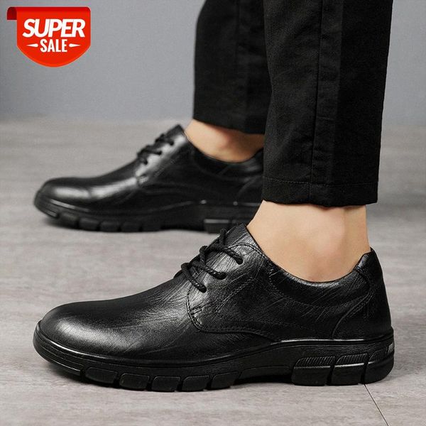 all-match autumn men's retro dad shoes soft sole round toe mid-business formal casual leather men #tm9d, Black
all-match autumn men's retro dad shoes soft sole round toe mid-business formal casual leather men #tm9d, Black