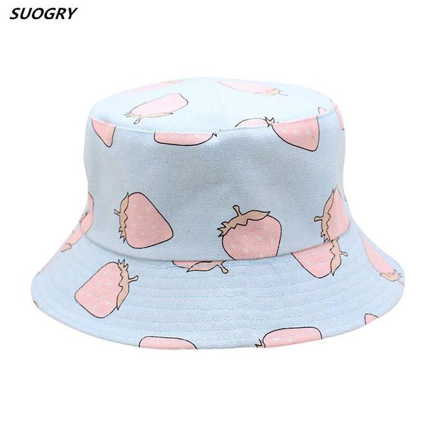 cloches suogry bucket cap man women cotton strawberry hat caps hip hop outdoor sports summer ladies beach hats
cloches suogry bucket cap man women cotton strawberry hat caps hip hop outdoor sports summer ladies beach hats