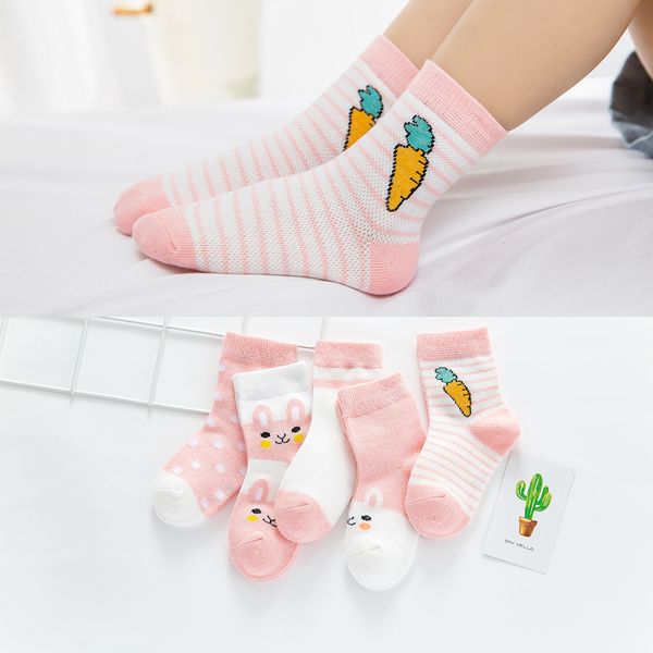 5 pairs per lot 0-9 years kids socks summer cotton cartoon animal kids sock carrot girls mesh cute newborn boy toddler children socke, Pink;yellow
5 pairs per lot 0-9 years kids socks summer cotton cartoon animal kids sock carrot girls mesh cute newborn boy toddler children socke, Pink;yellow