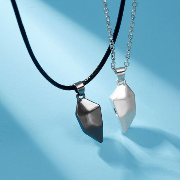 pendant necklaces magnetic attract love heart couple necklace for lovers girls women friend forever friendship matching collar neck chain, Silver
pendant necklaces magnetic attract love heart couple necklace for lovers girls women friend forever friendship matching collar neck chain, Silver