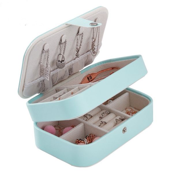 3 color new european leather jewelry box multi-layer for portable jewelry storage box 2021 cake highly recommended, Black;white
3 color new european leather jewelry box multi-layer for portable jewelry storage box 2021 cake highly recommended, Black;white