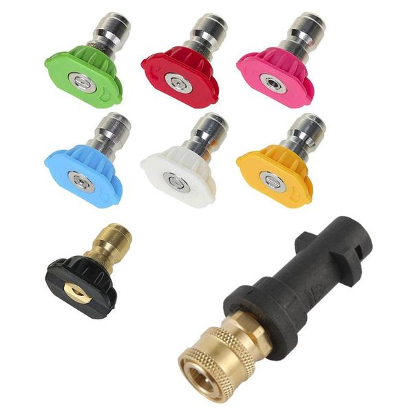 1/4\\'\\' quick connect spray nozzles attachment for karcher pressure washer watering equipments
1/4\\'\\' quick connect spray nozzles attachment for karcher pressure washer watering equipments