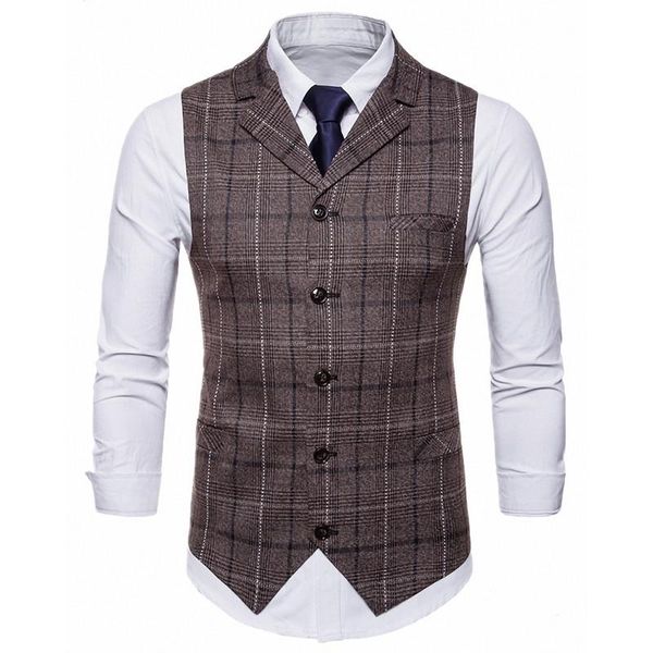 men's vests mens 2021 latest retro plaid lapel dress suits waistcoat tuxedo vset for prom slim fit casual life wear dinner, Black;white
men's vests mens 2021 latest retro plaid lapel dress suits waistcoat tuxedo vset for prom slim fit casual life wear dinner, Black;white