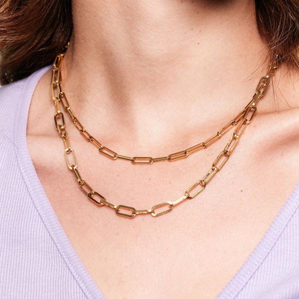 chains paperclip choker necklace, stainless steel rectangle link chain necklace for women layering jewelry, wife mom birthday gift, Silver
chains paperclip choker necklace, stainless steel rectangle link chain necklace for women layering jewelry, wife mom birthday gift, Silver