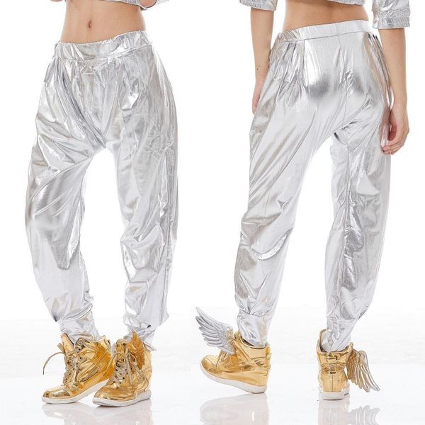 stage performance dance harem womens pant big crotch silver plating hip hop spring summer sweatpants baggy trousers, Black;white
stage performance dance harem womens pant big crotch silver plating hip hop spring summer sweatpants baggy trousers, Black;white