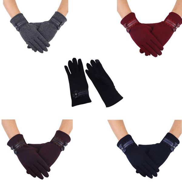 cycling gloves fashion women full finger touch screen cute bow windproof driving riding winter warm glove qw, Black
cycling gloves fashion women full finger touch screen cute bow windproof driving riding winter warm glove qw, Black