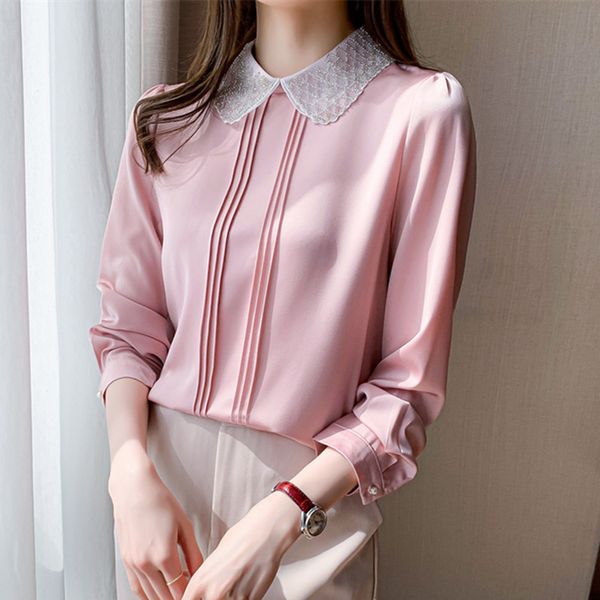 design korean women shirts chiffon blouses women long sleeve shirts woman white shirt blouse woman peter pan beading shirt
design korean women shirts chiffon blouses women long sleeve shirts woman white shirt blouse woman peter pan beading shirt