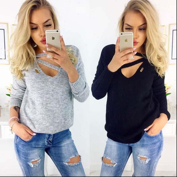 spring women sweaters and womens sweater pullovers autumn winter knitted ladies v neck long sleeve pull femme jumpers, White;black
spring women sweaters and womens sweater pullovers autumn winter knitted ladies v neck long sleeve pull femme jumpers, White;black